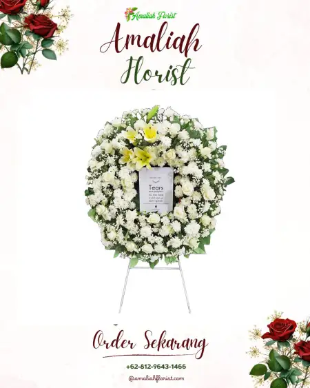 Krans Bunga Duka Kalangsono